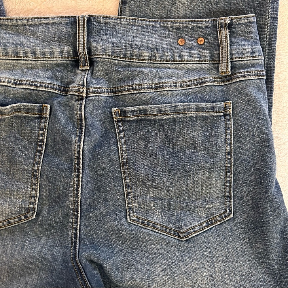 Cabi cinch straight leg cuffed jeans - size 16 - Picture 11 of 13
